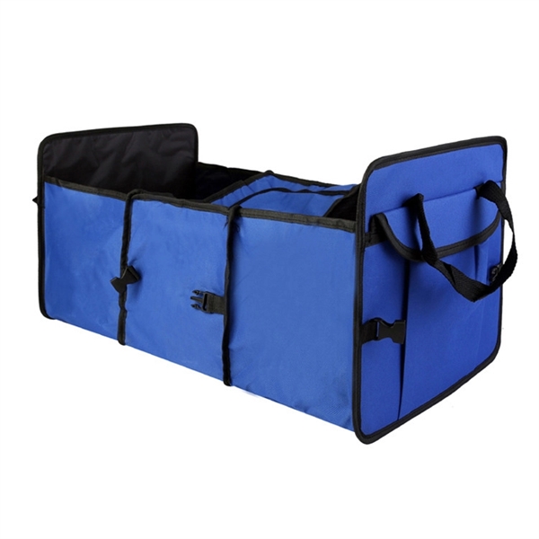 Foldable Trunk Orangizer with Cooler Bags - Image 1