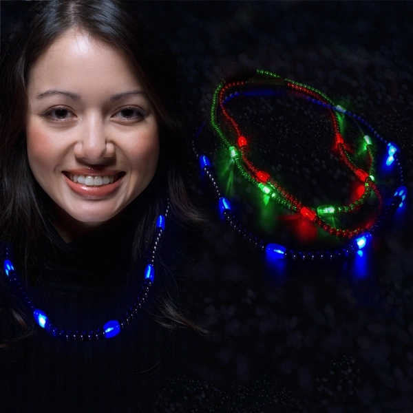 LED Beaded Necklaces - Image 1