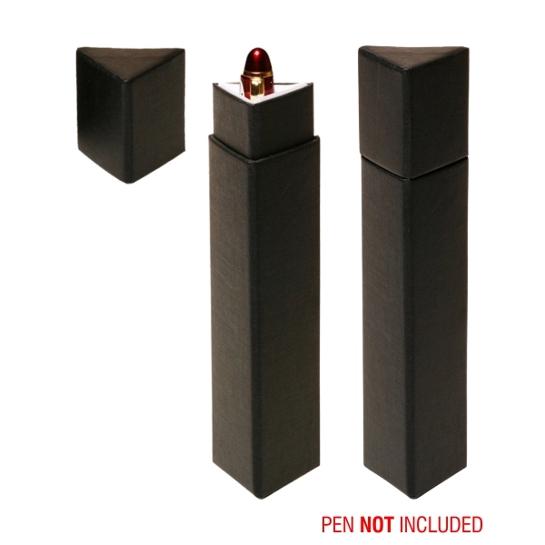 Union Printed, Deluxe Triangle Single Black Pen Display Box - Image 2