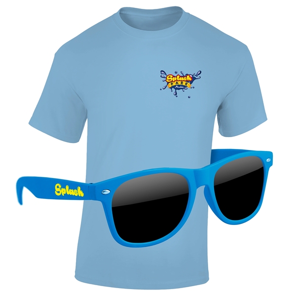 KIT: T-Shirt (Dark Color) & Sunglasses