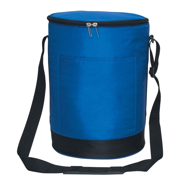 Round Insulated Lunch Cooler Bag - Image 4