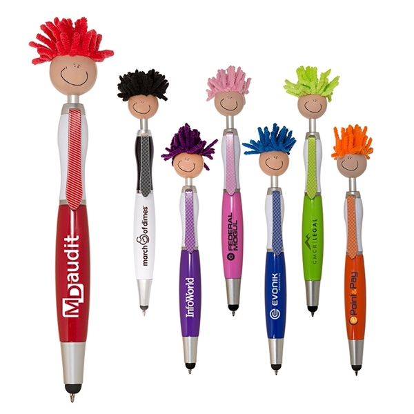 Multicultural MopToppers® Screen Cleaner with Stylus Pen ... - Image 8