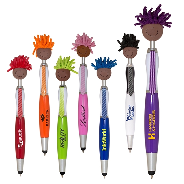 Multicultural MopToppers® Screen Cleaner with Stylus Pen ... - Image 9
