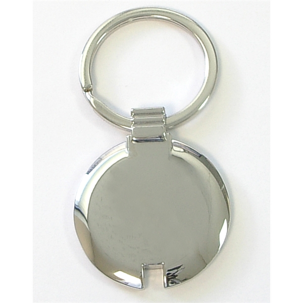 Chrome metal key holder - Image 4