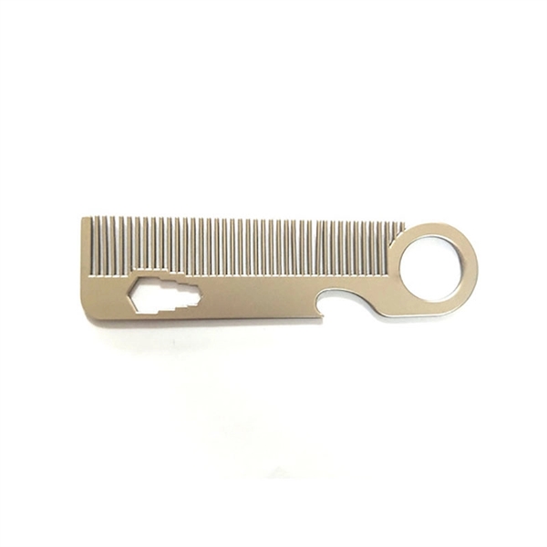 Tumble Metal Comb "The Revolve" with Bottle Opener - Image 2