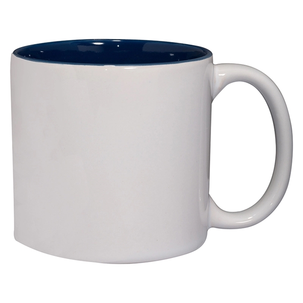 14 oz. Glossy Jamocha Ceramic Mug - Image 3