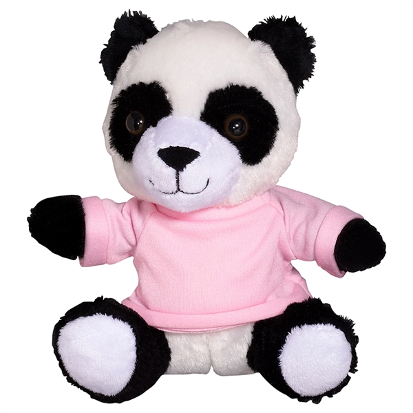 7" Plush Panda with T-Shirt - Image 7