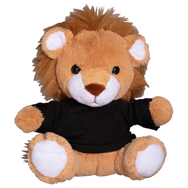 7" Plush Lion with T-Shirt - Image 2