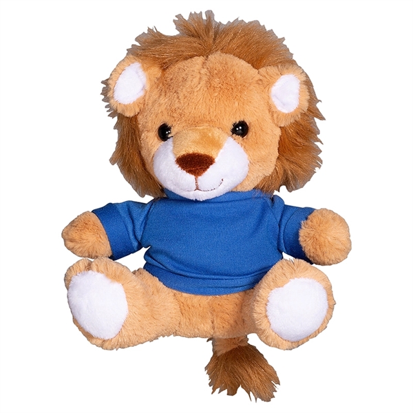 7" Plush Lion with T-Shirt - Image 4