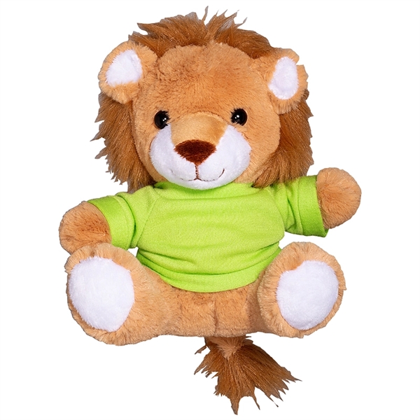7" Plush Lion with T-Shirt - Image 6