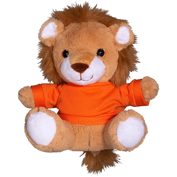 7" Plush Lion with T-Shirt - Image 7