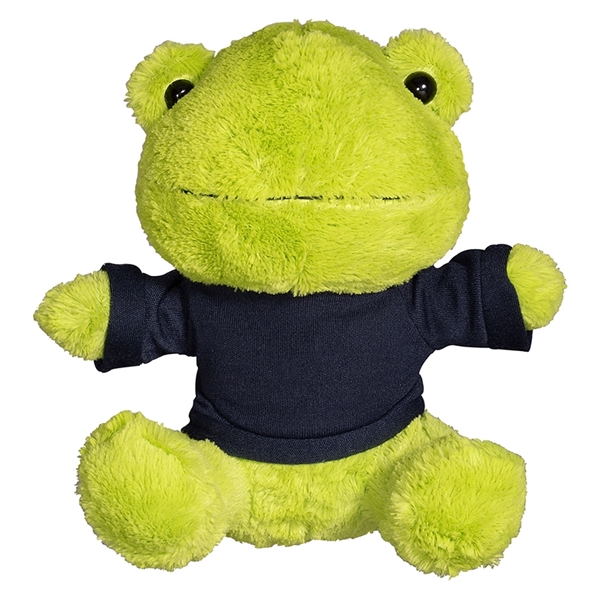 7" Plush Frog with T-Shirt - Image 3