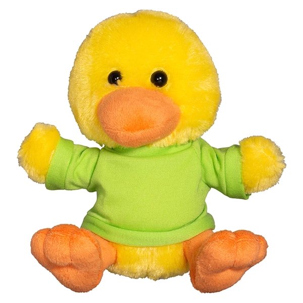 7" Plush Duck with T-Shirt - Image 6