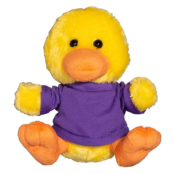 7" Plush Duck with T-Shirt - Image 9