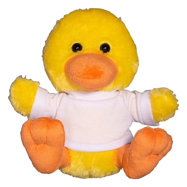 7" Plush Duck with T-Shirt - Image 11