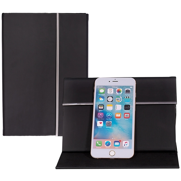 Tuscany™ Journal with Device Stand Cover - Image 1