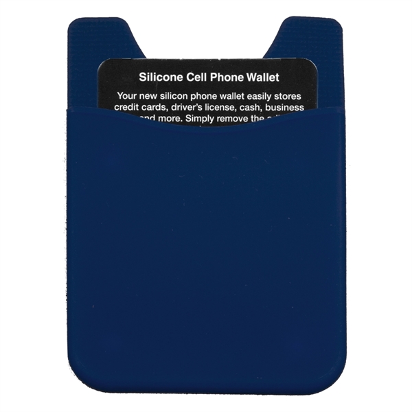 Banker Soft Silicone Cell Phone Wallet - Image 18