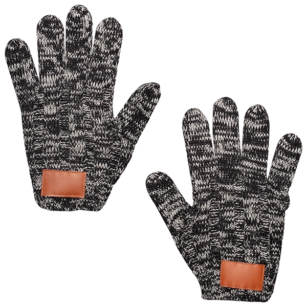 Leeman™ Heathered Knit Gloves - Image 2