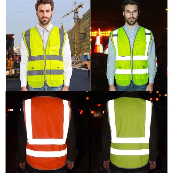 High Quality Reflective Safey Vest - Image 2