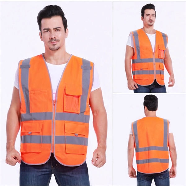 High Quality Reflective Safey Vest - Image 4