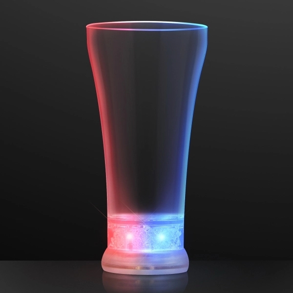 Red, White & Blue LED Pilsner Glass - Image 2