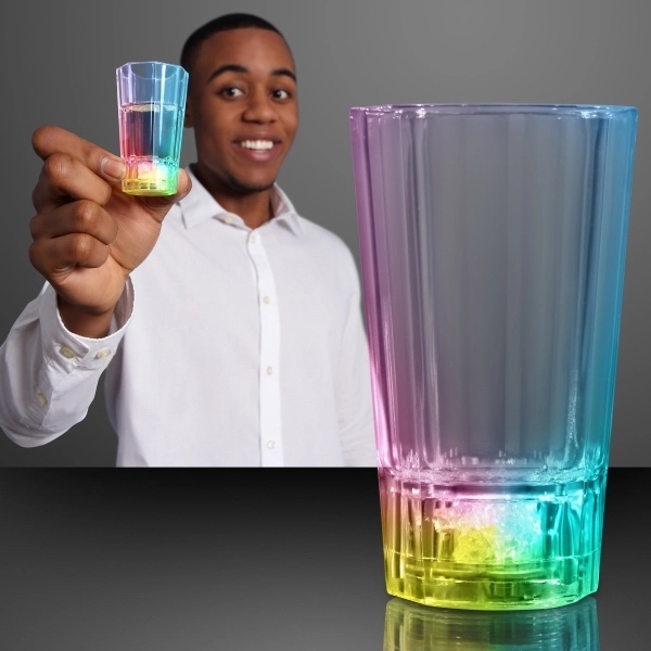 2 oz. Light-up shot glass - Image 2