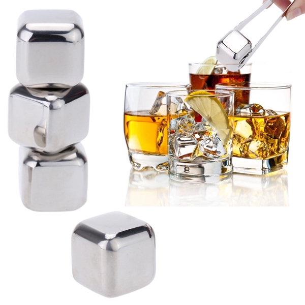 Stainless Ice Cubes - Image 1