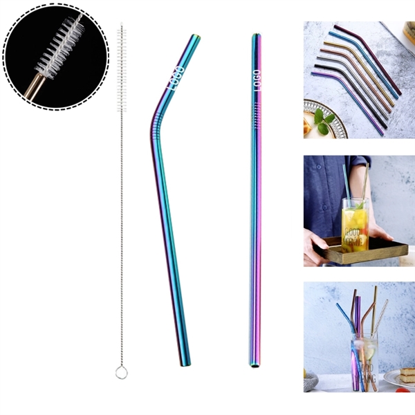 Reusable Stainless Steel Straw With Cleaner - Image 5