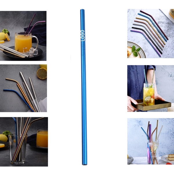 Reusable Straight Stainless Steel Straw - Image 6