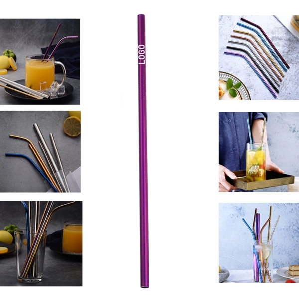 Reusable Straight Stainless Steel Straw - Image 7