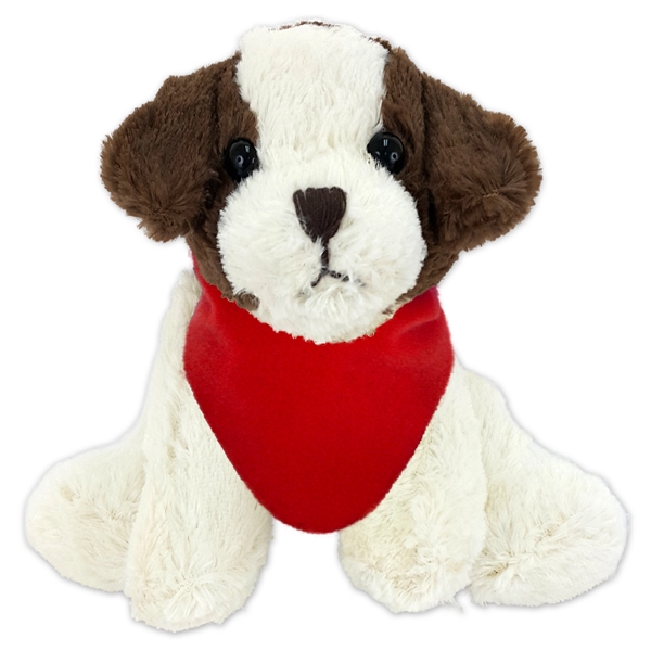 6" Floppy Dogs - White & Brown - Image 3