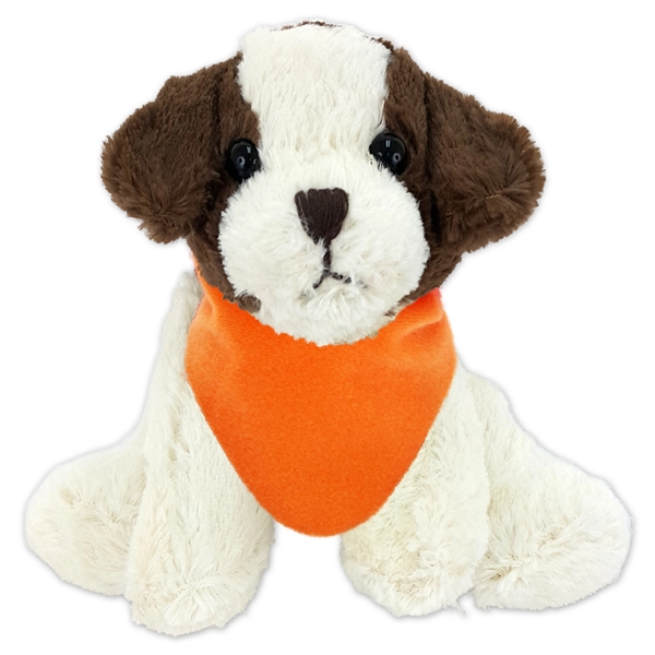 6" Floppy Dogs - White & Brown - Image 5