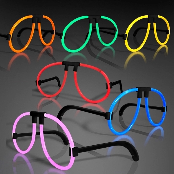 Neon Glow Glasses - Assorted Colors - Image 5
