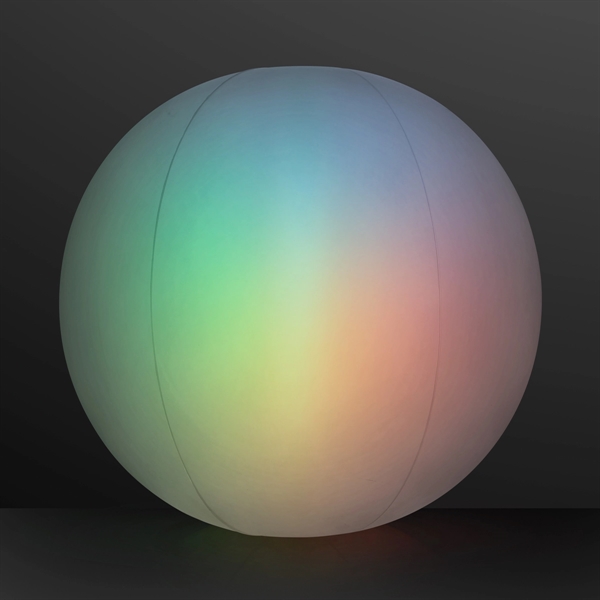 LED Jumbo Inflatable Glow Ball - 20" Diameter - Image 3