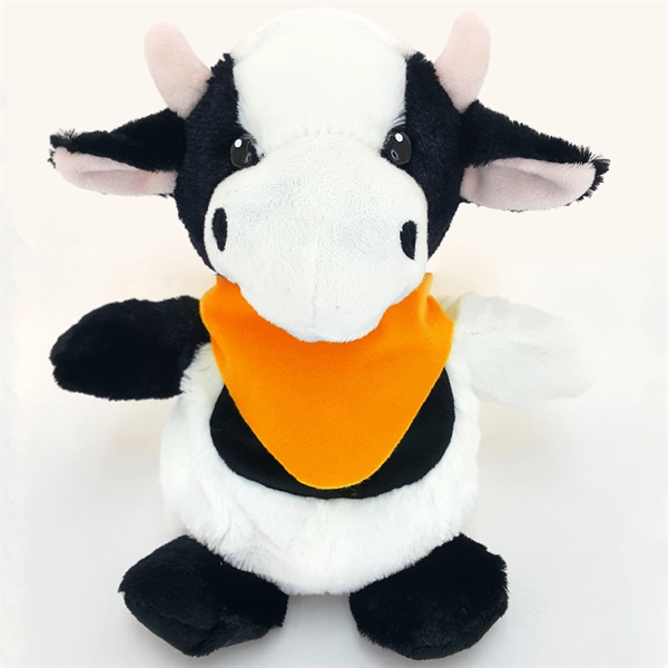 10" Cow Hand Puppet/Golf Club Cover with Sound - Image 5