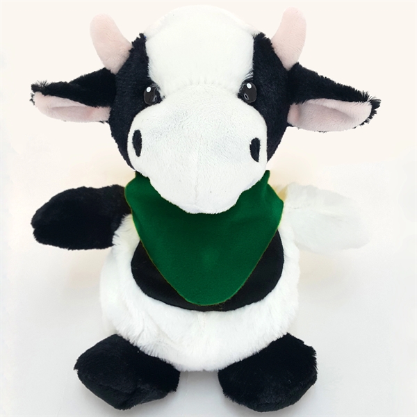 10" Cow Hand Puppet/Golf Club Cover with Sound - Image 6