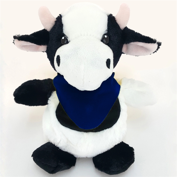 10" Cow Hand Puppet/Golf Club Cover with Sound - Image 7