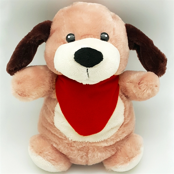 10" Dog Hand Puppet/Golf Club Cover with Sound - Image 3