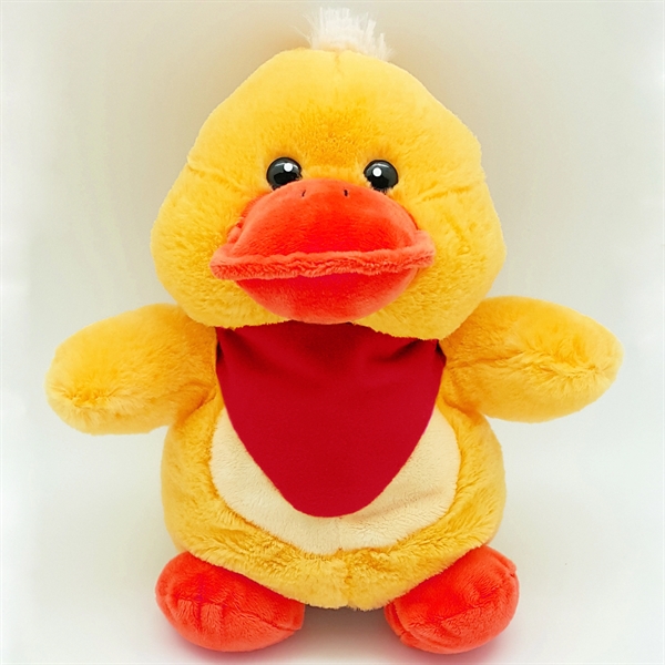 10" Duck Hand Puppet/Golf Club Cover with Sound - Image 3