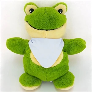 10" Frog Hand Puppet/Golf Club Cover with Sound