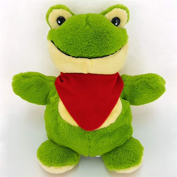 10" Frog Hand Puppet/Golf Club Cover with Sound - Image 2