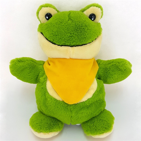 10" Frog Hand Puppet/Golf Club Cover with Sound - Image 3