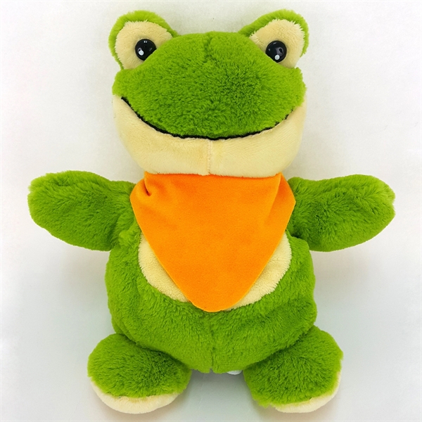 10" Frog Hand Puppet/Golf Club Cover with Sound - Image 4