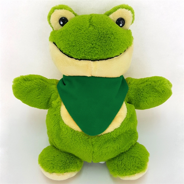 10" Frog Hand Puppet/Golf Club Cover with Sound - Image 5