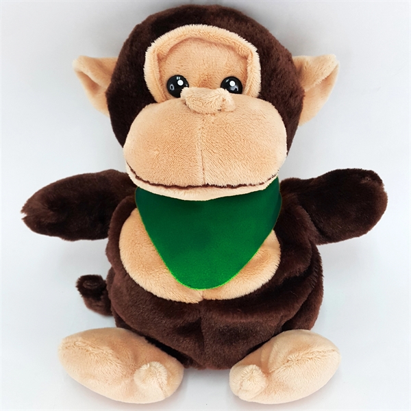 10" Monkey Hand Puppet/Golf Club Cover with Sound - Image 5