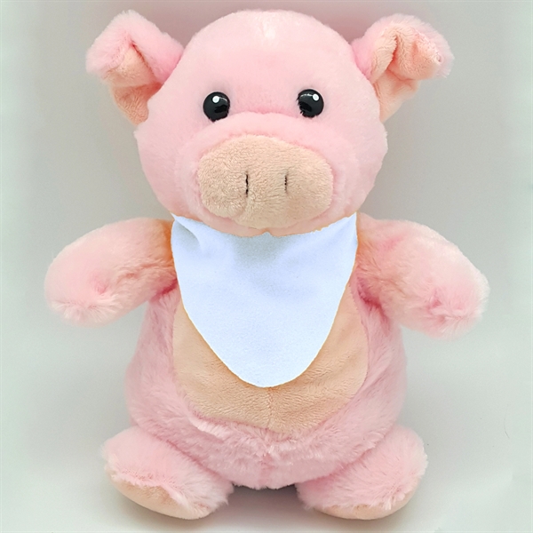 10" Pig Hand Puppet/Golf Club Cover with Sound - Image 2