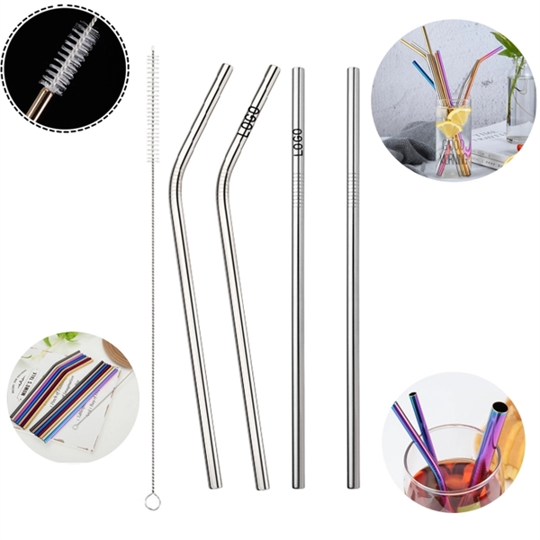 Reusable Stainless Steel Straw With Cleaner - Image 8