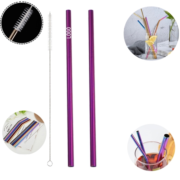 Reusable Stainless Steel Straw With Cleaner - Image 7