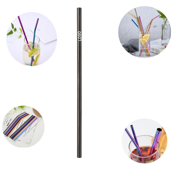 Reusable Straight Stainless Steel Straw - Image 4