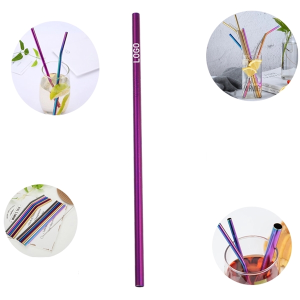 Reusable Straight Stainless Steel Straw - Image 7